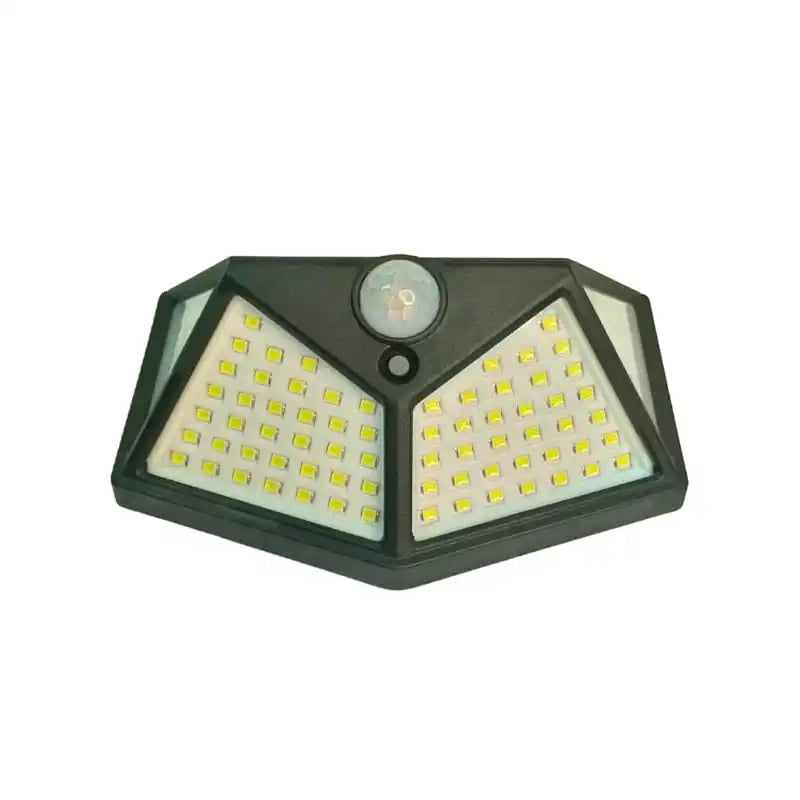 Luminária de Parede Balizador Solar de Parede,  100 Led Sensor proteção contra água